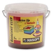 HASOFT Barevný vsyp 8kg cihlově červený - DOPRODEJ HASOFT Barevný vsyp 8kg cihlově červený - DOPRODEJ